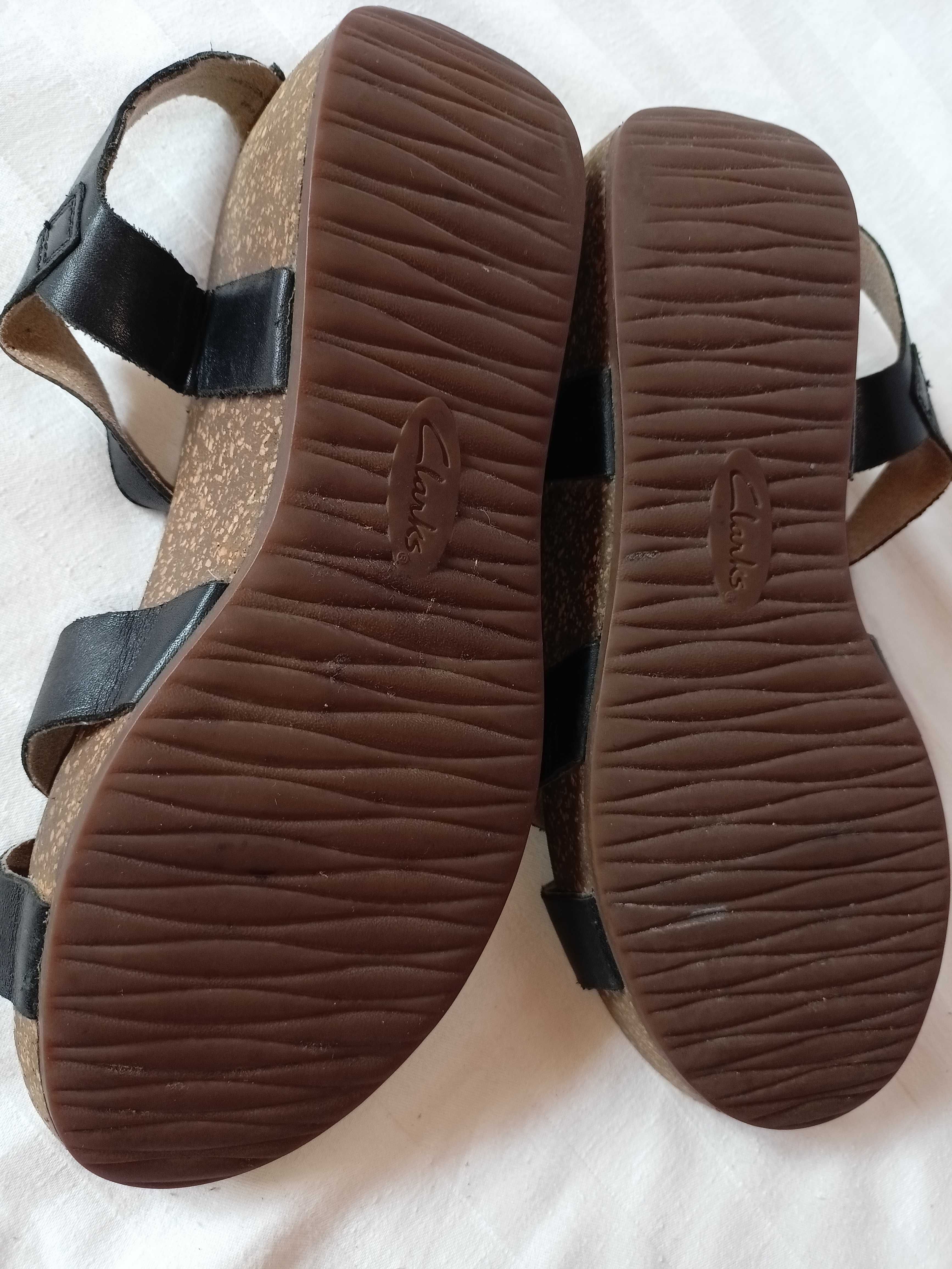 Clarks roz.  41 M/ UK 7 D/- dł. wkł. 26 cm- skóra