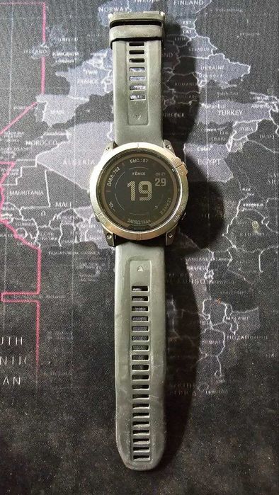Garmin Fenix 7X Pro Sapphire Solar Edition DLC Titanium 51мм Официал