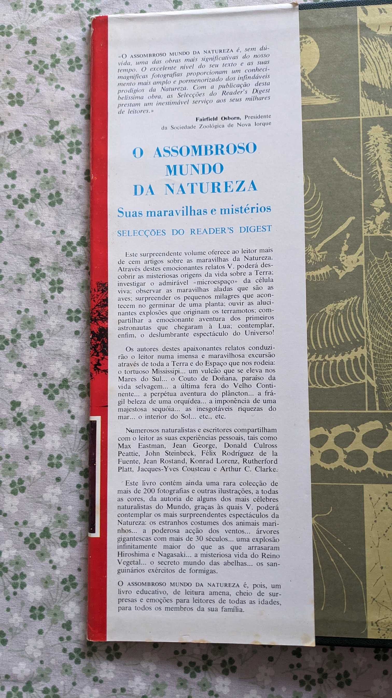 Livro "O assombroso mundo da natureza"