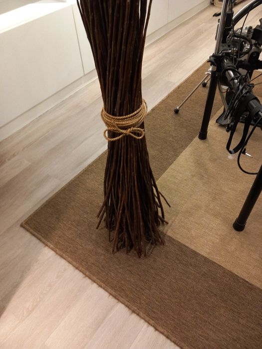 Peça decorativa de madeira