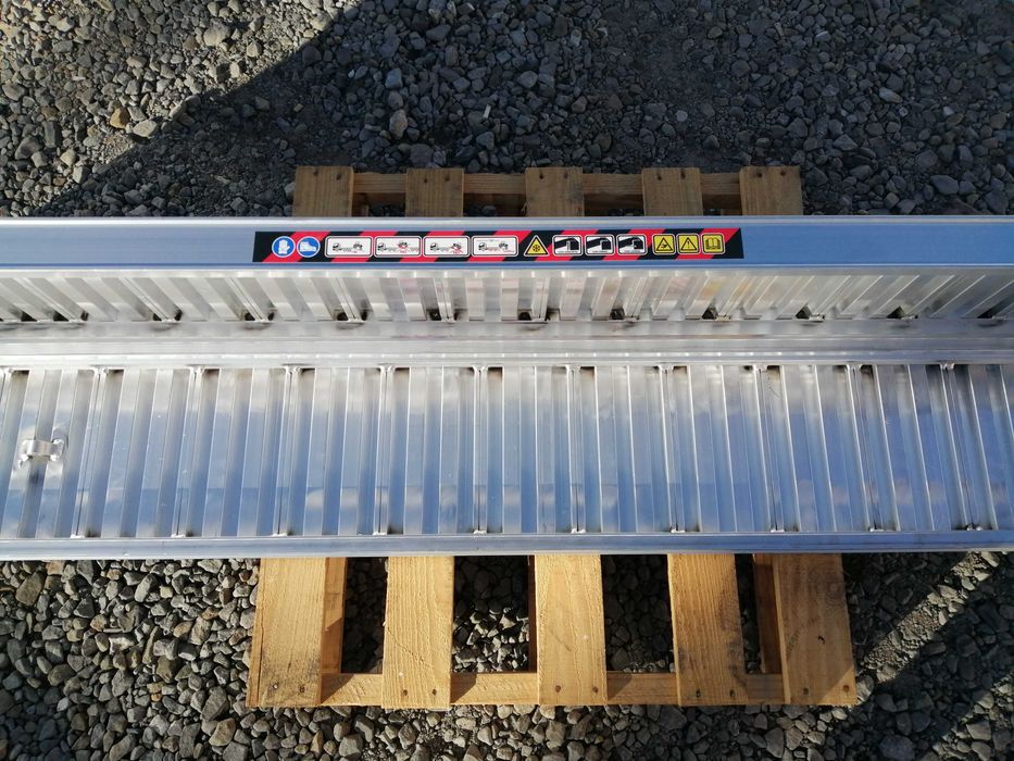 Najazdy aluminiowe 2.5m do 1750kg - Dostawa, gwarancja, znak CE