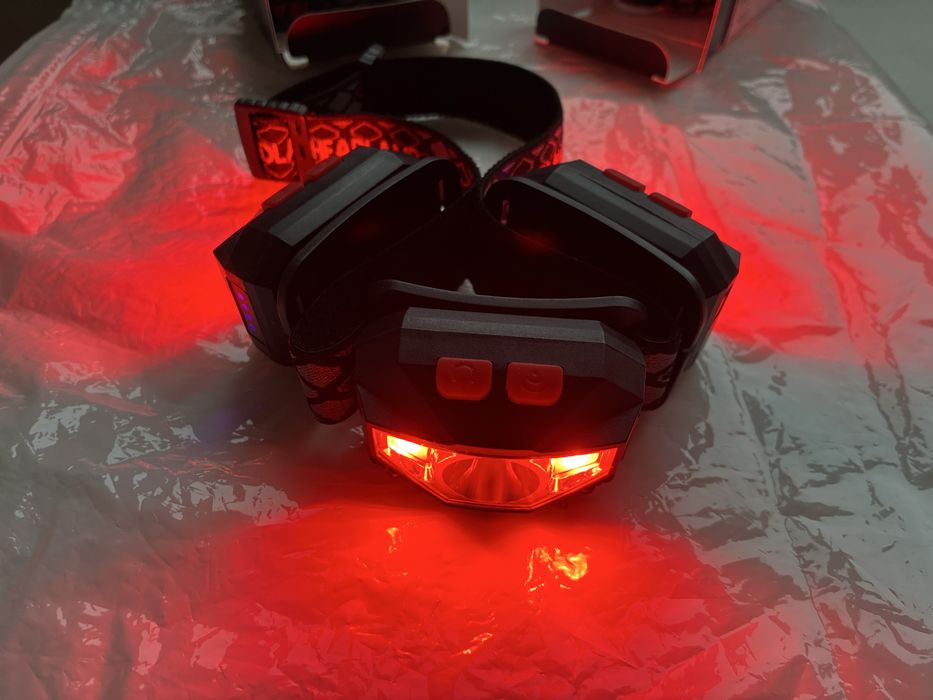 Фонарик ліхтарик червоне світло