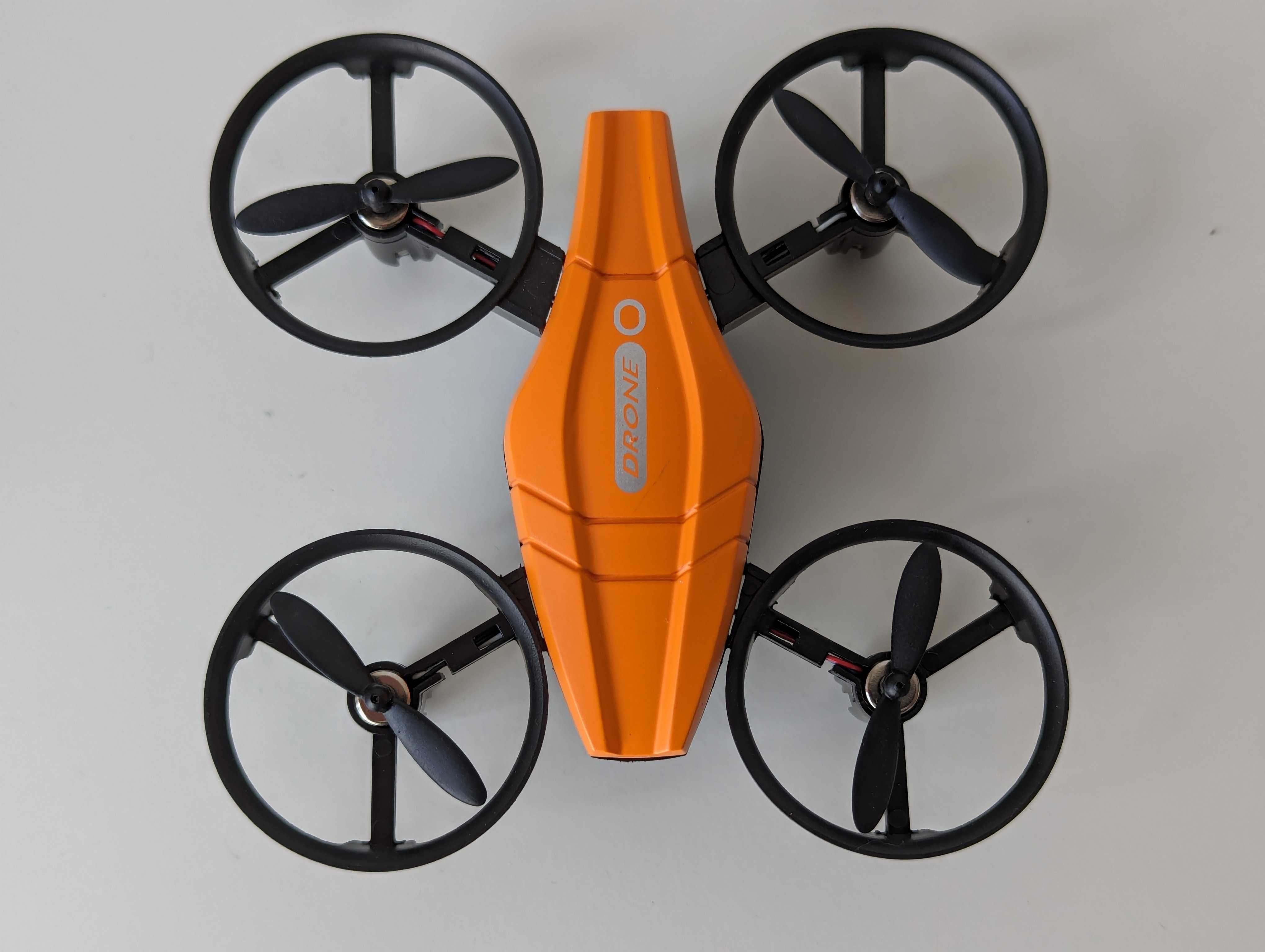 Drone Mini Quadcopter | Acrobata | Com proteções | GT1 Laranja