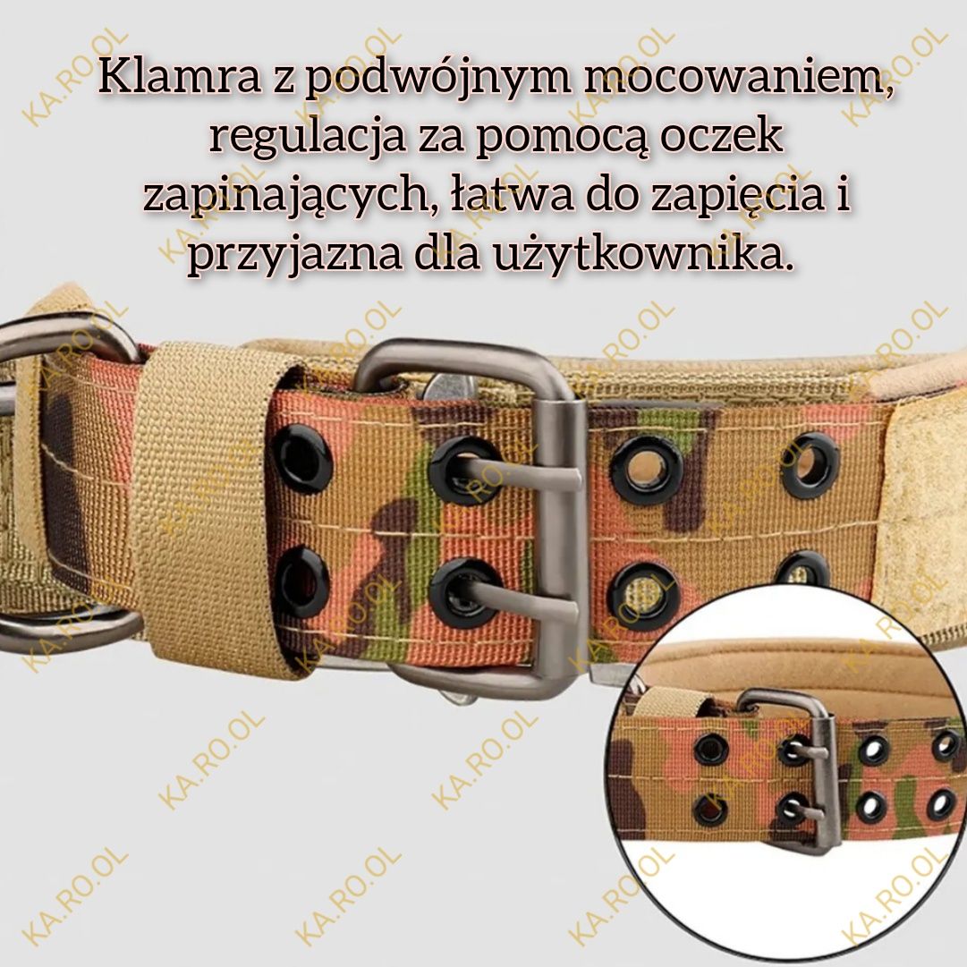 Obroża dla Psa - rozm. M czarna