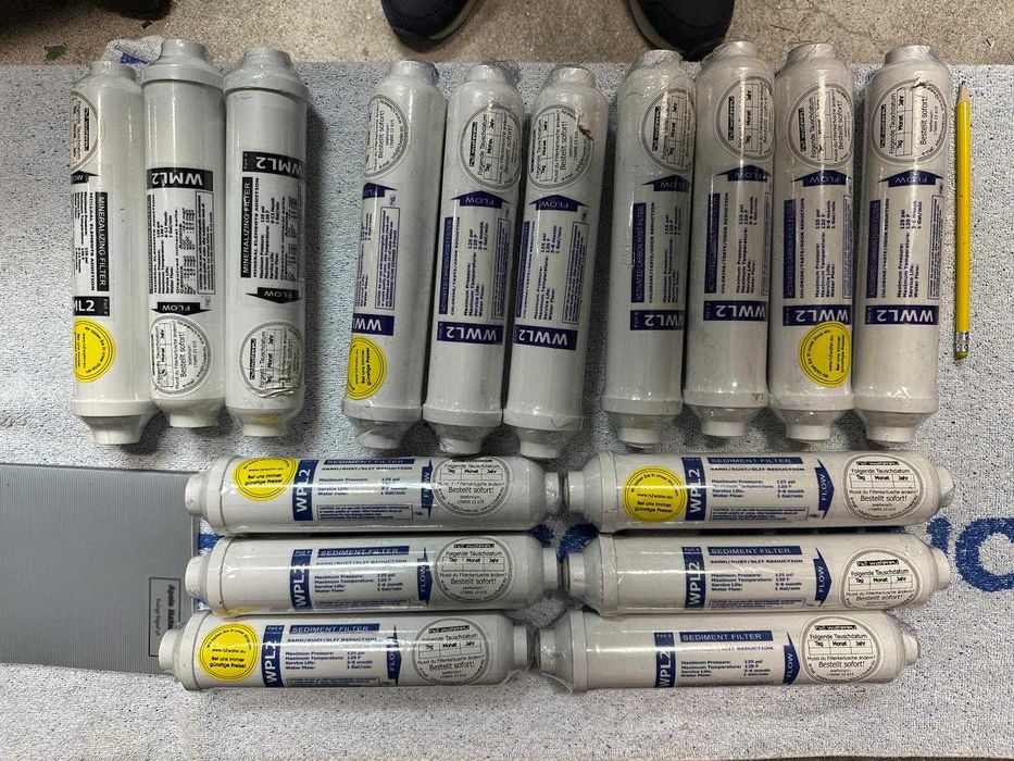 Cartuxo para filtragem, tratamento de água e osmose inversa