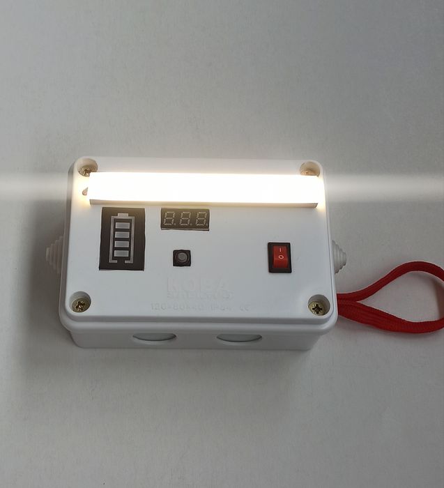 Освещение на литиионных АКБ 12.6 в.