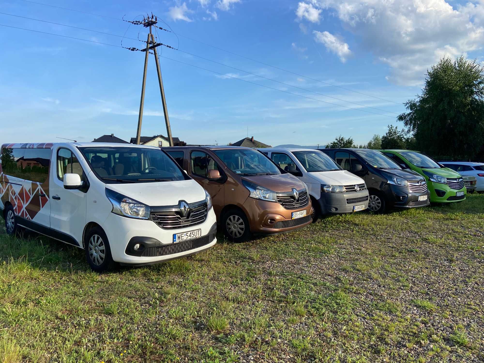 Wynajem Wypoży -Busów-Kampera 3/9osob możli z kier Wilamowice Tanio100