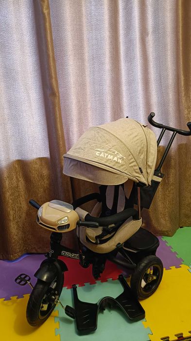 Триколісний велосипед трансформер Carrello Tilly Cayman T-381/7 Беж