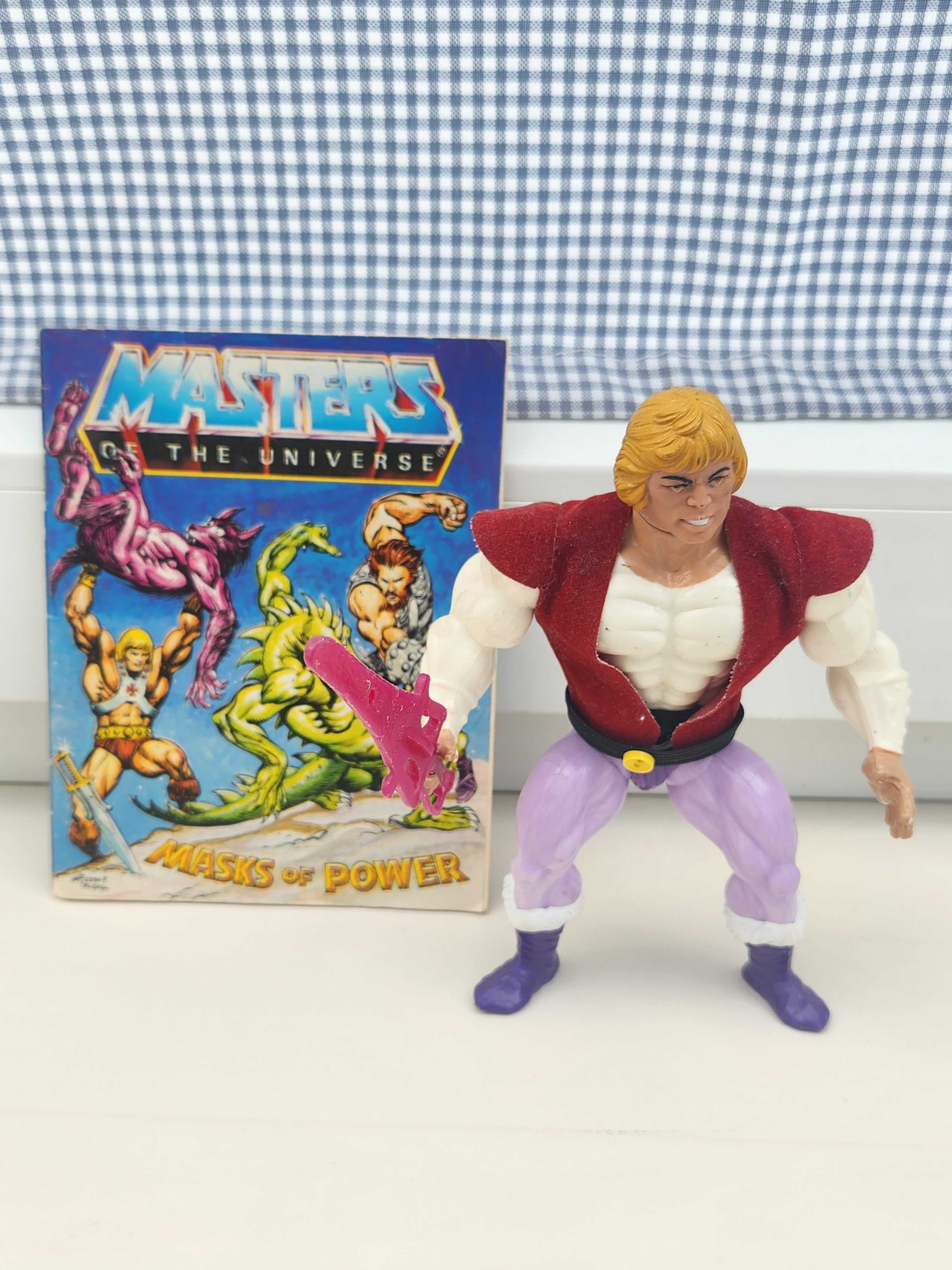 he man MOTU Prince Adam + minikomiks 1981 Inc TAIWAN