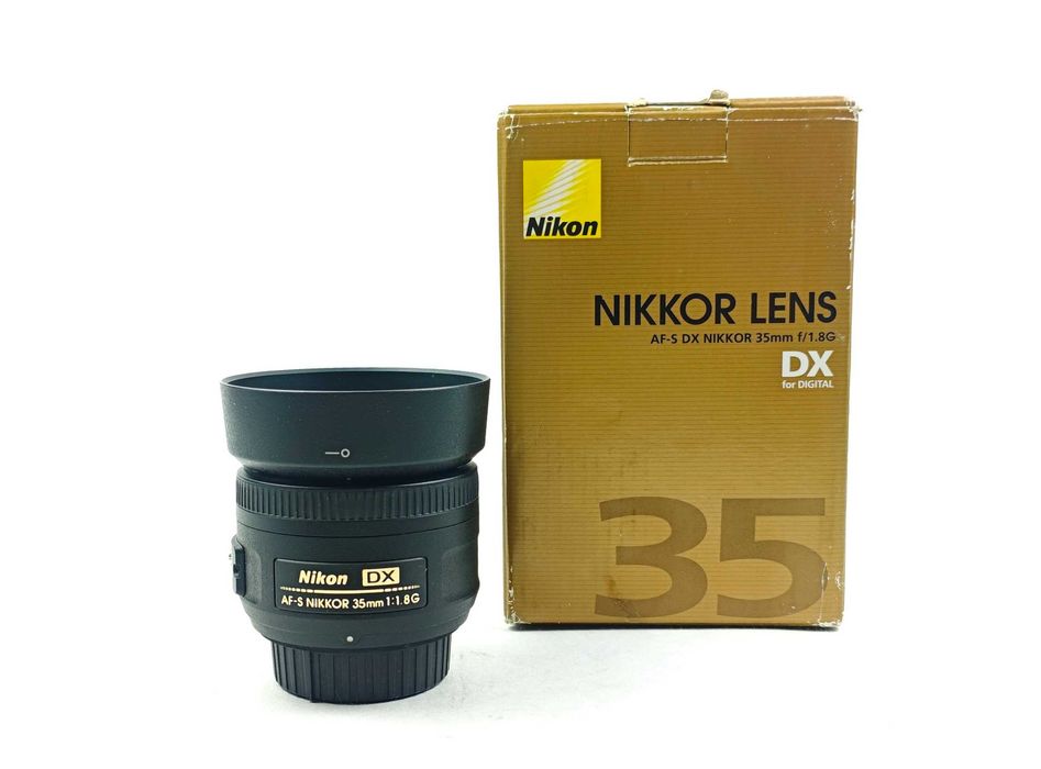 Об'єктив Nikon DX AF-S Nikkor 35mm 1:1.8G (фікс / світлосильний)