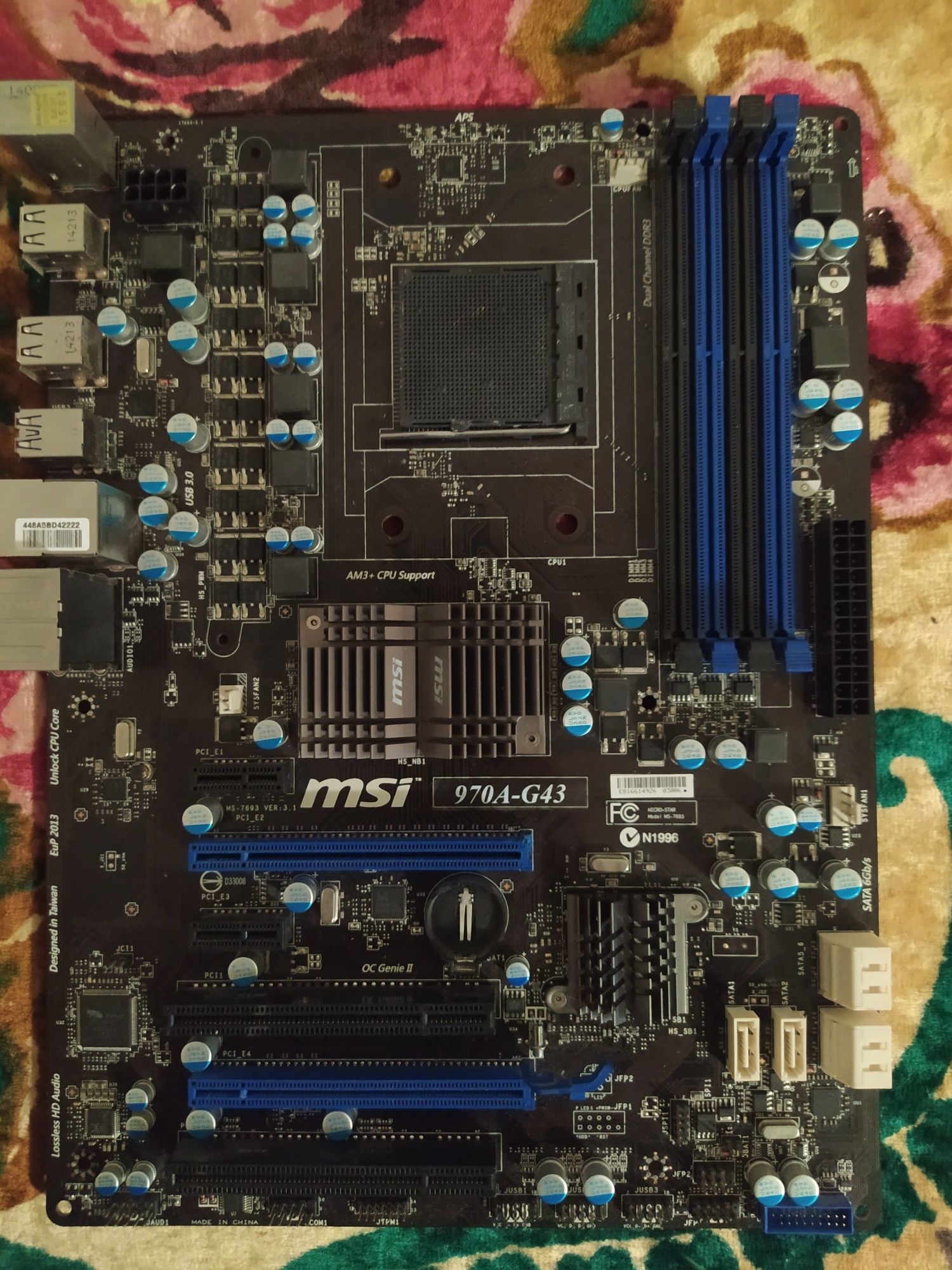 Материнская плата MSI 970A-G43