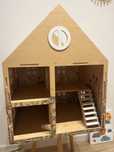 Domek drewniany dla lalek ze sklejki Child Hood