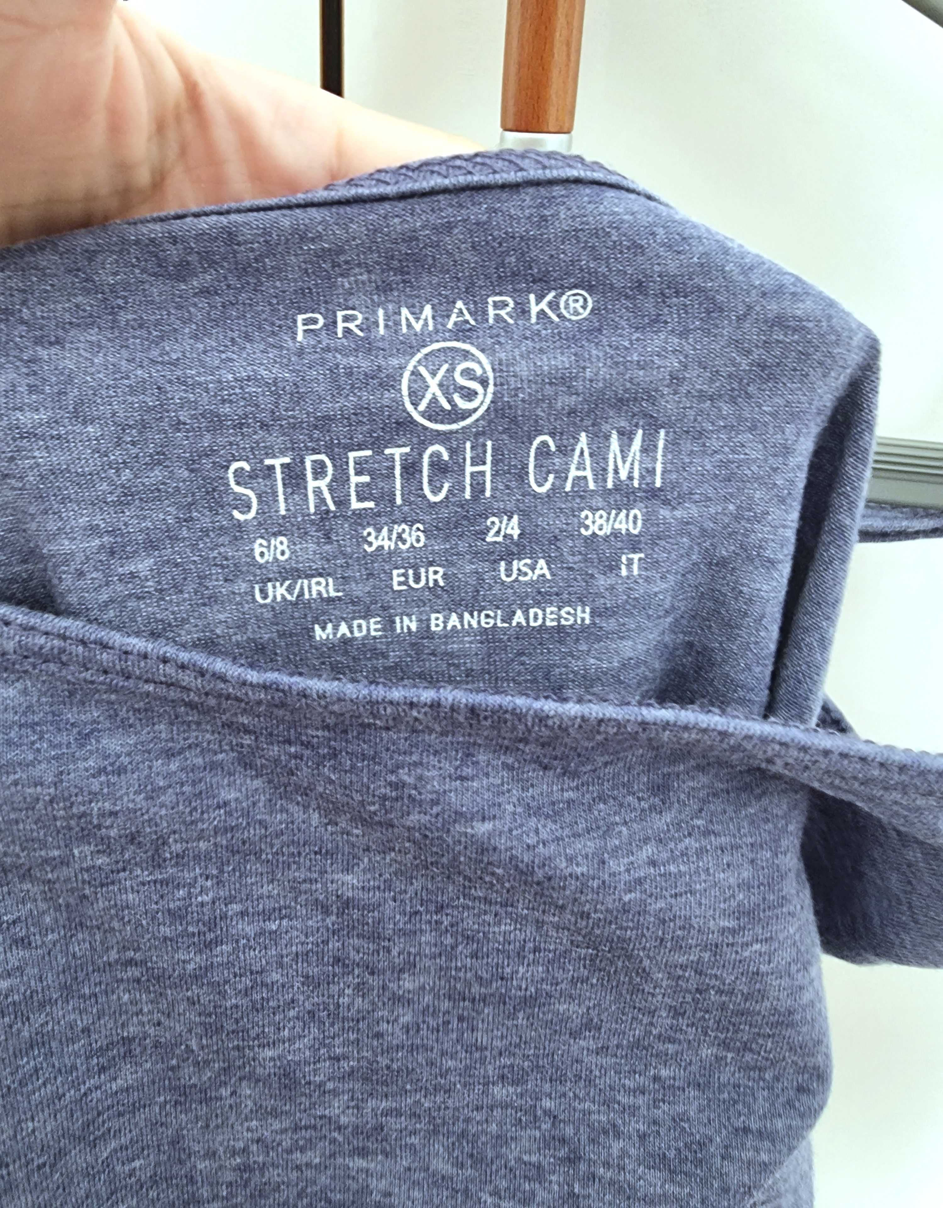 Top azul Primark, tamanho XS - nunca usado