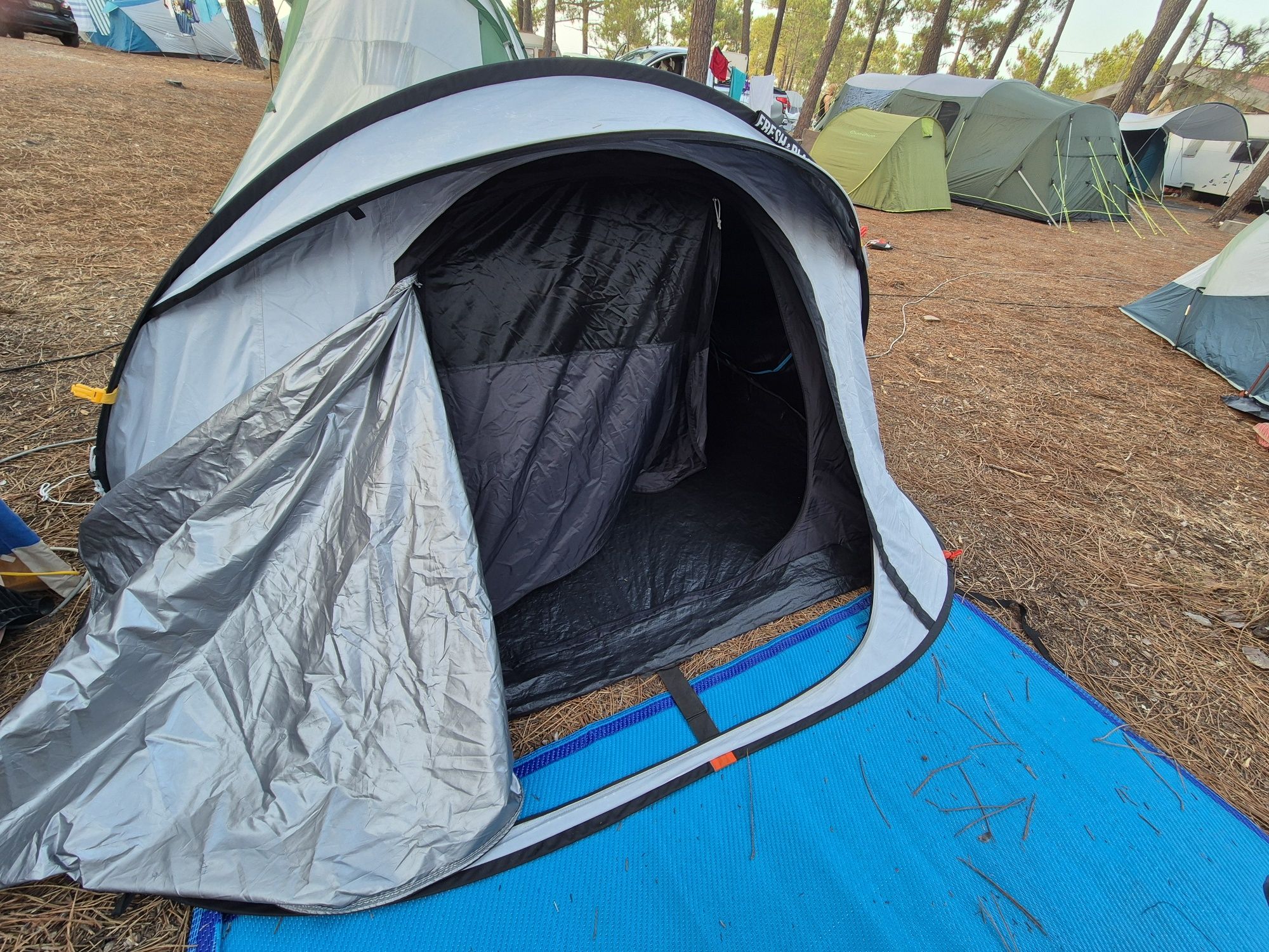 Tenda 2segundos QUECHUA 3pessoas