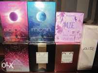 Oriflame perfumy Moon, Eclat, Eclipse, Air