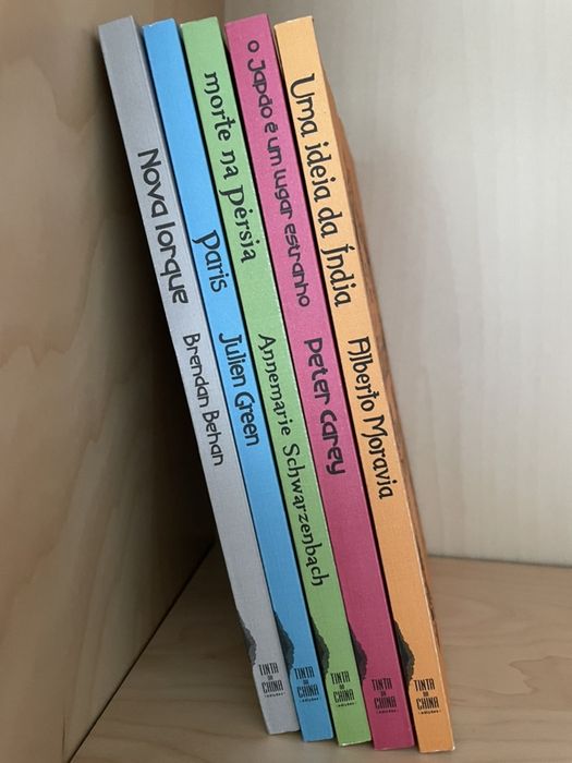 Colectânea livros coleção Tinta da China Paris e Persia
