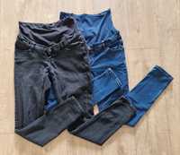 Spodnie jeansy ciążowe, M, 38 2 pary