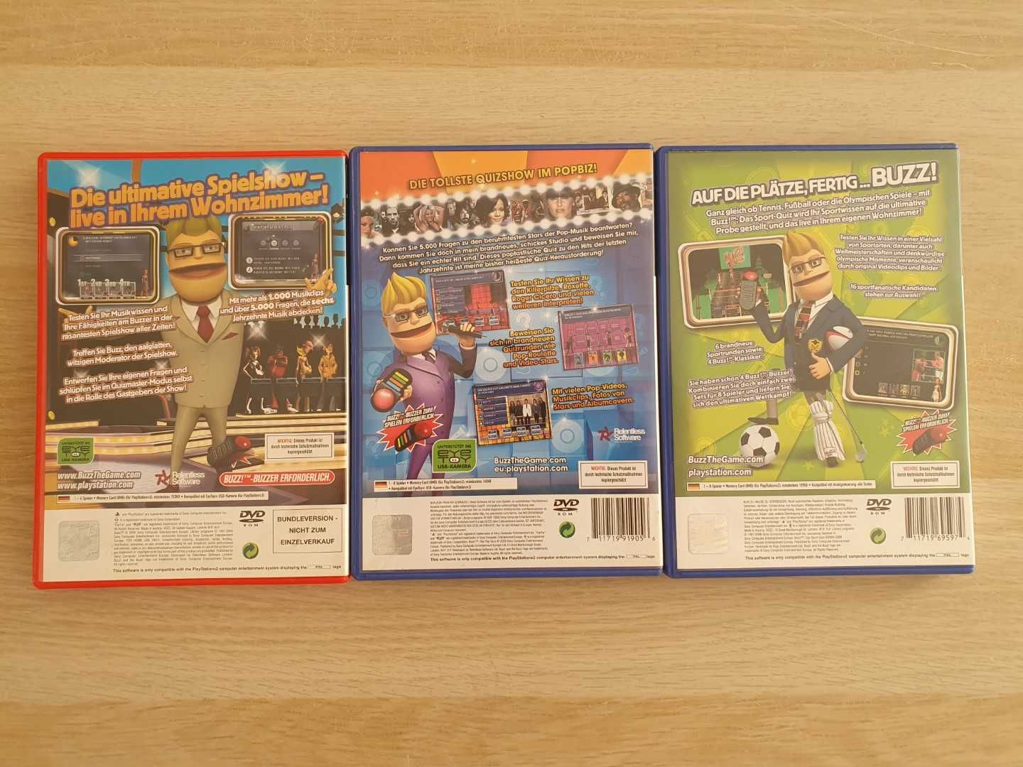 Gry Playstation 2 PS2 Buzz Quiz