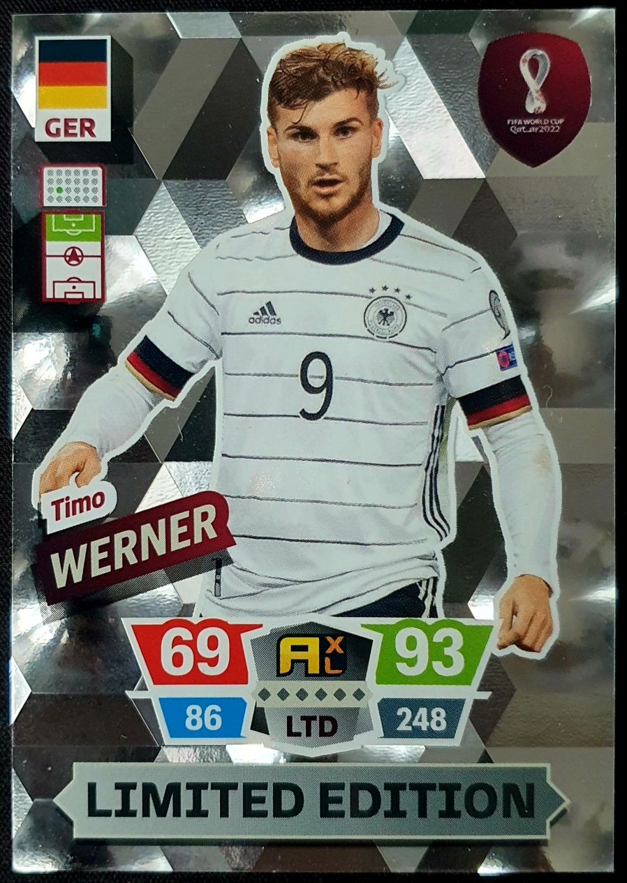 Panini FIFA World Cup Qatar 2022 Limited Edition - Timo Werner