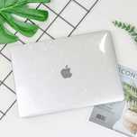 Прозрачная накладка с блестками для MakBook Air/Pro 13/13.6/15.3