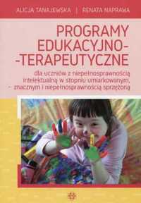 Programy edukacyjno - terapeutyczne dla uczniów. - Alicja Tanajewska,