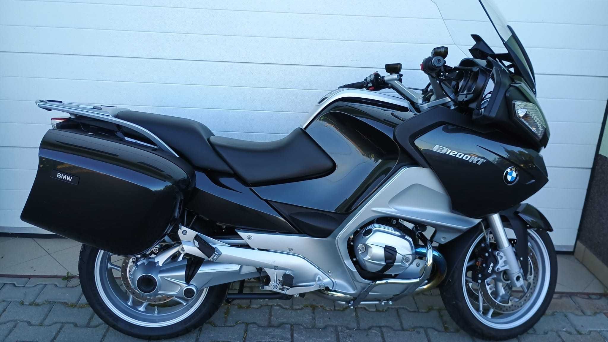 BMW R1200RT r.2010 JAK NOWY TYLKO 17 TYS KM r 1200 rt radio kufry gs