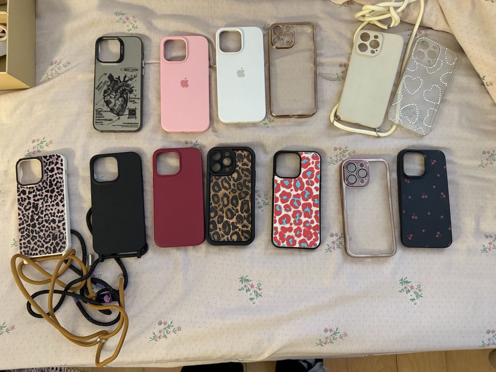 Conjunto de capas iphone 14 pro max