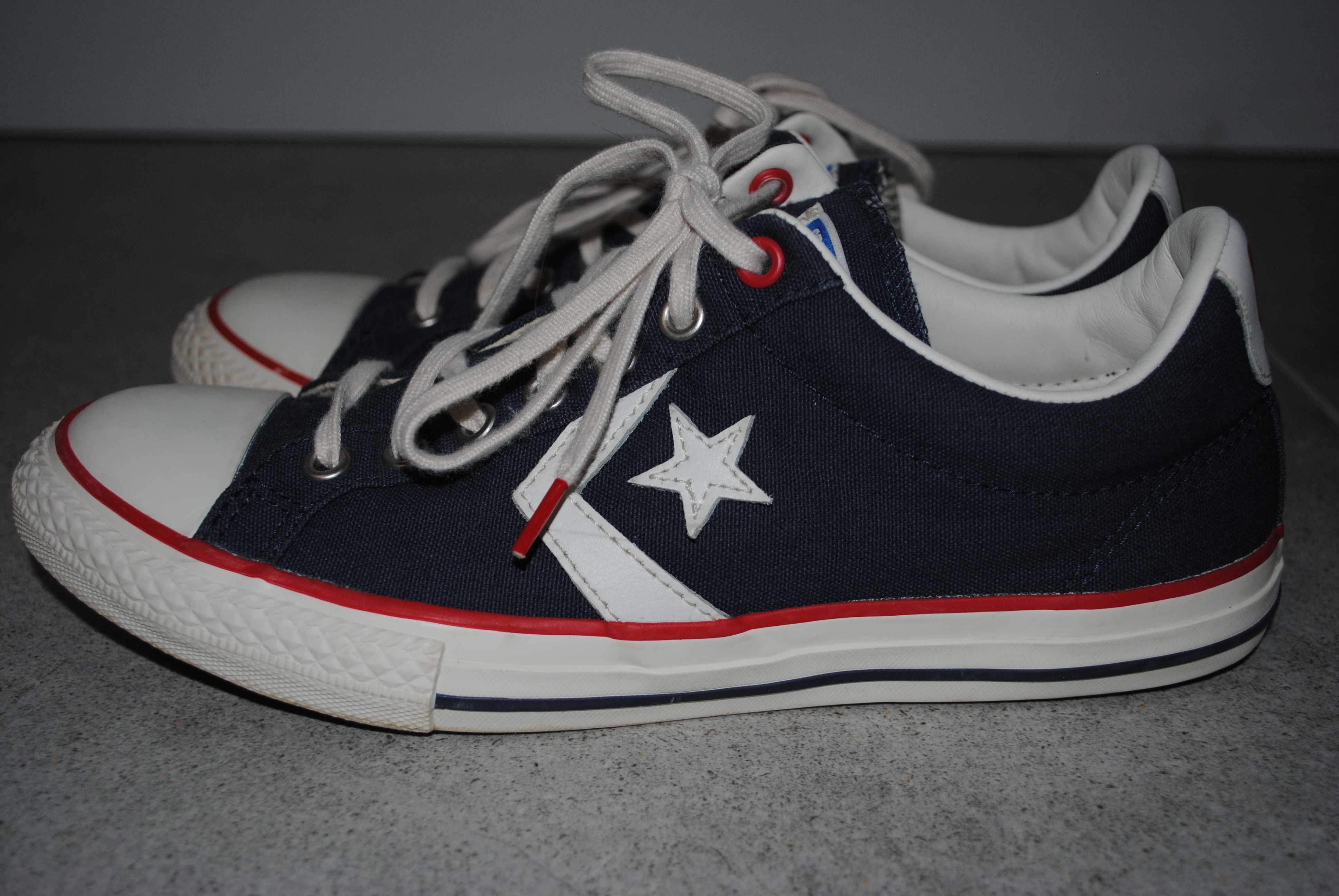 Trampki sneackersy CONVERSE Star Player BLU roz 38,5 stan BDB