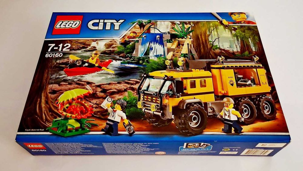 Lego City 60160 Jungle Mobile Lab selado