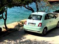 Fiat 500 Miętowy fiat 500 wzmocniona wersja lpg
