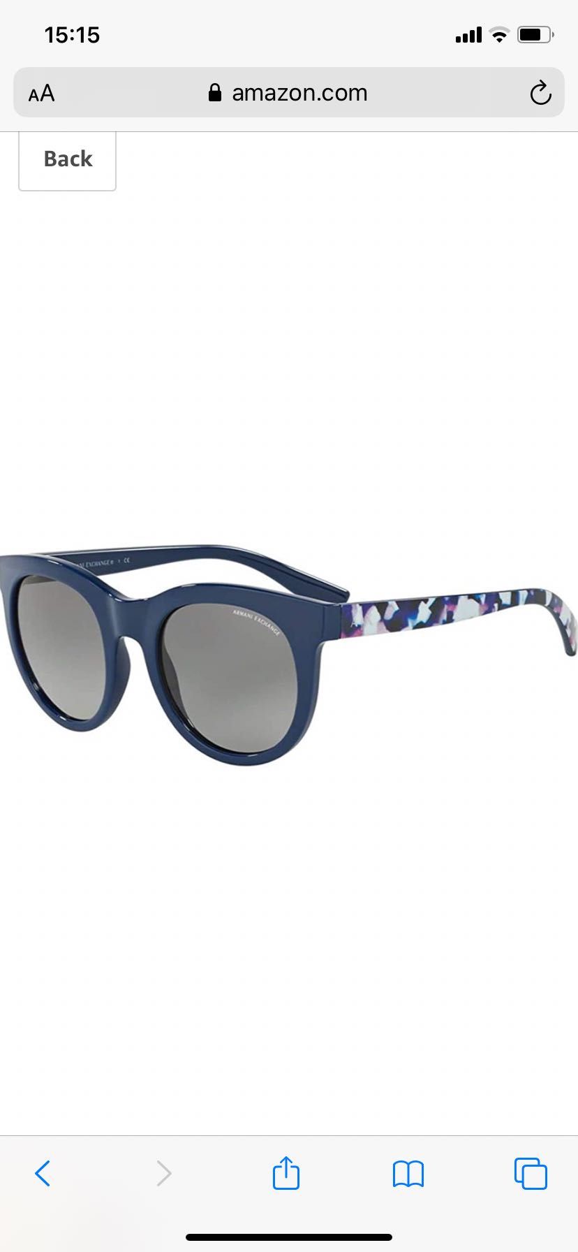 Солнечные солнцезащитные очки Armani Exchange оригинал