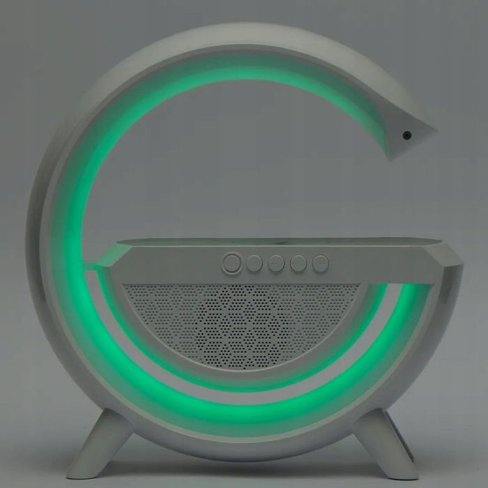 Głośnik Lampka RGB ładowarka wyświetlacz zegar kula disco projektor