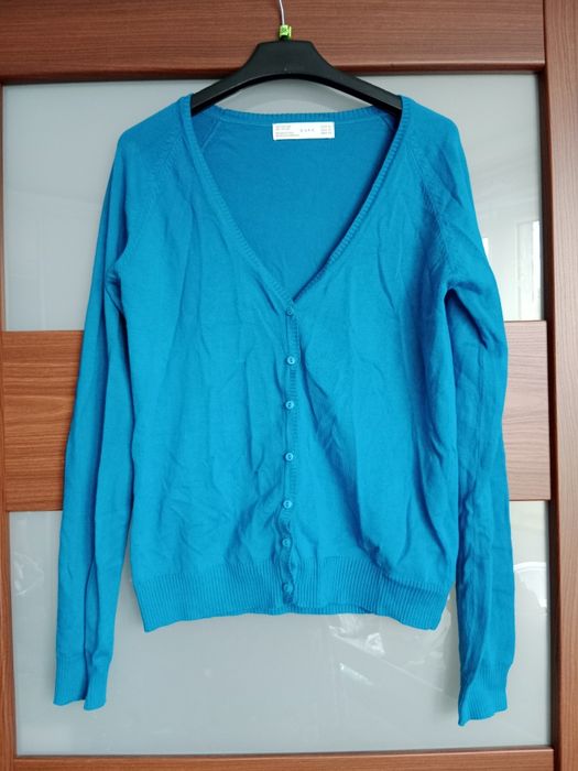 Sweter damski S 36 M 38 Zara piękny kolor zapinany