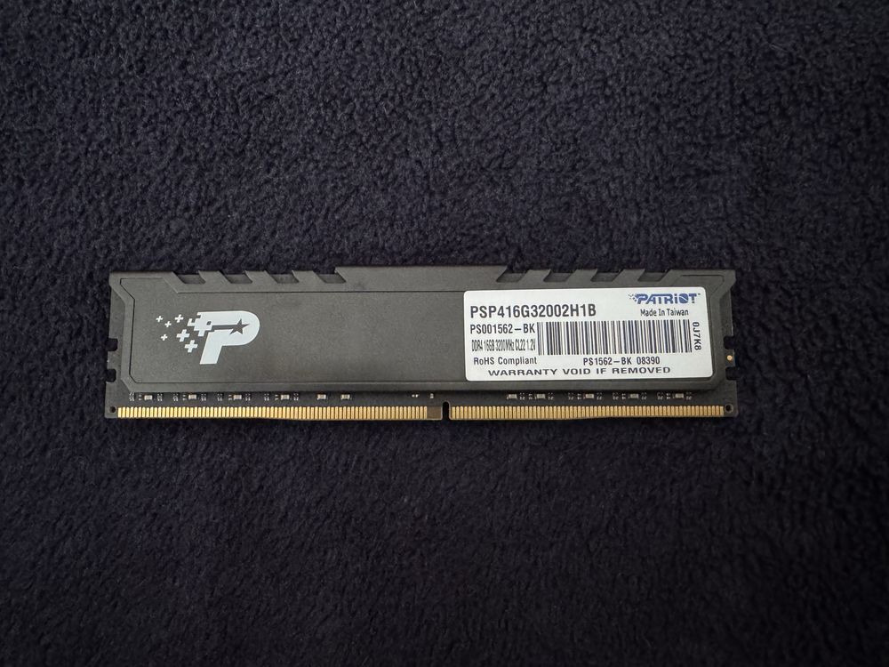 RAM Patriot 16GB DDR4 CL22 3200mhz