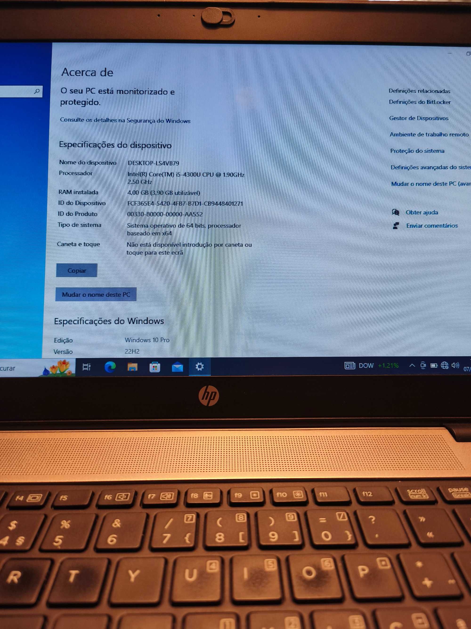 Computador Portatil HP i5