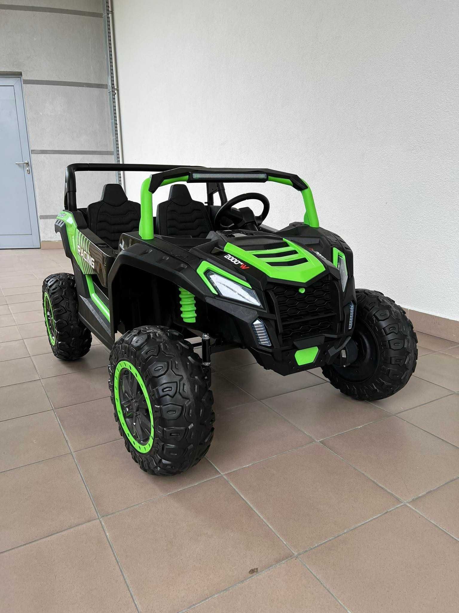 Jeep 24v do 100 kg Buggy ATV Racing pompowane koła 19 km/h