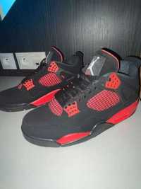 Nike Air Jordan 4 Retro Red Thunder Eu 41