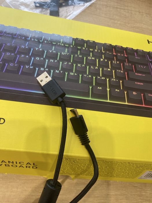 Клавіатура Hator rockfall 2 mecha tkl