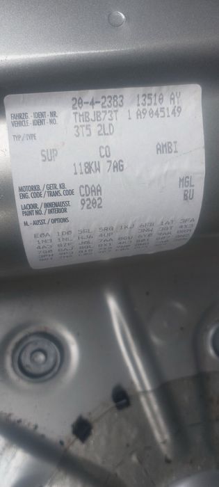 АКПП MGL 1.8t DSG skoda superb2 2008-2013