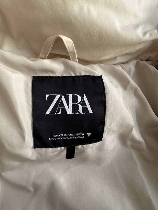 Пуховик зара,Zara женский,пальто