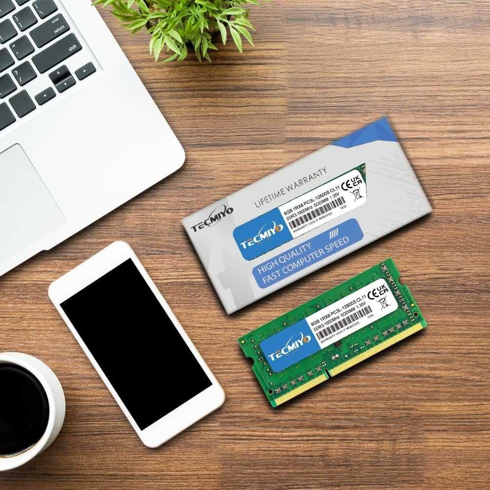 Pamięć RAM 1RX8 PC3L 12800S 8 GB DDR3 1600 RAM TECMIYO