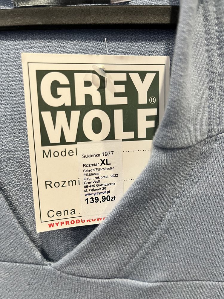 Grey Wolf, XL, tunika, sukienka