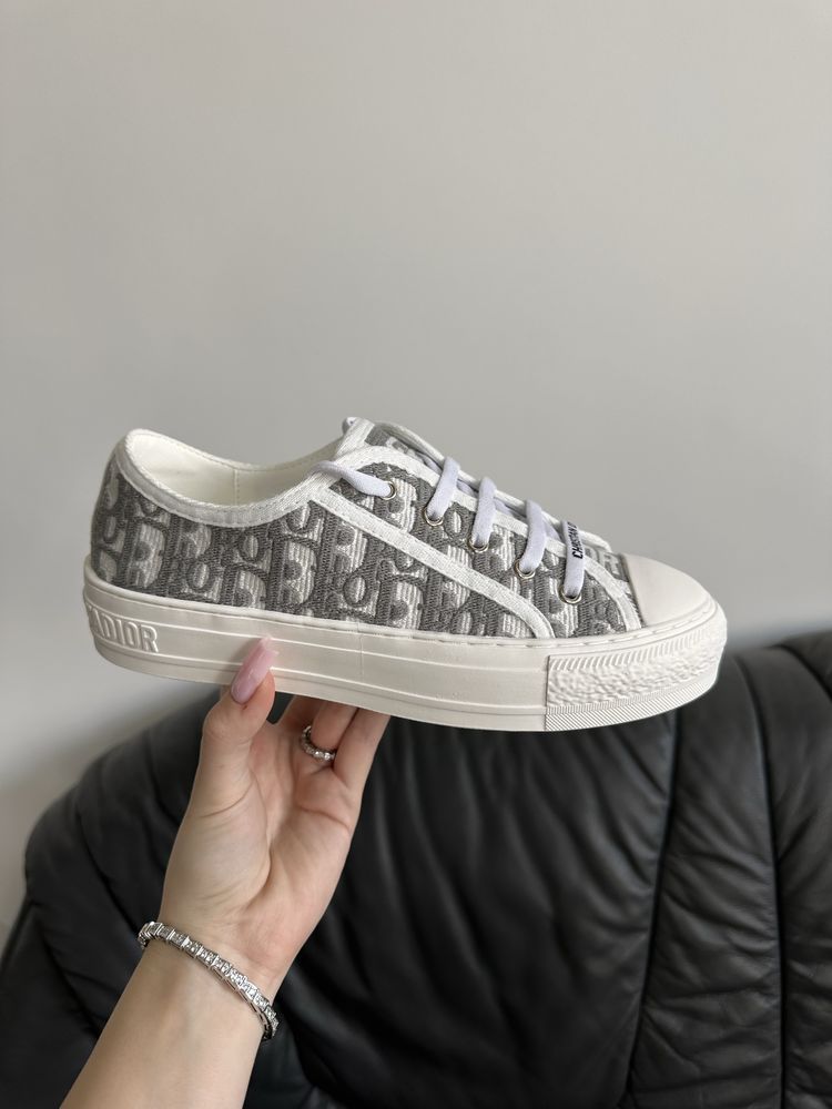 Кеди Christian Dior  сірі жіночі 37,38,39