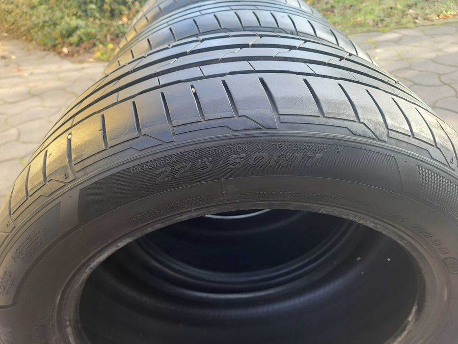 Opony Letnie Hankook Ventus S1 Evo3 225/50/17 bieżnik 6-7 mm ideał