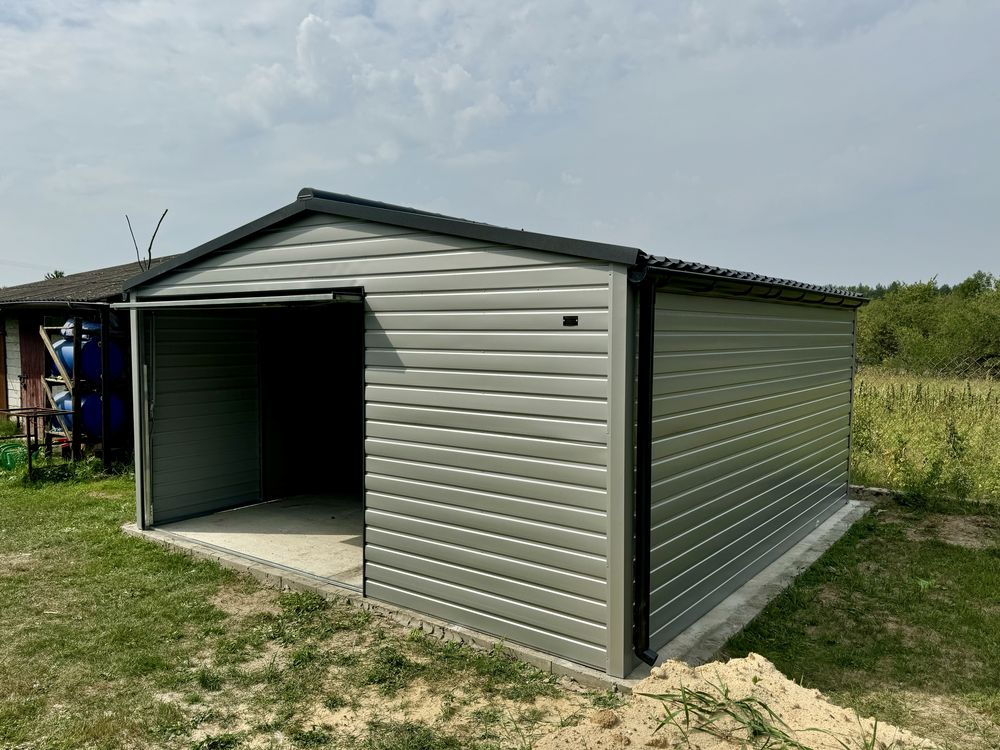 Garaż blaszany profil zamkniety 3x5,3x6,4x5,4x6,5x5,5x6,6x6,6x7,7x6,