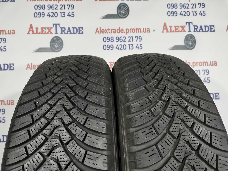 2 шт 215/65 R17 Falken EuroWinter HS01 SUV зимові шини б/у, 7-8 мм,