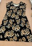 Vestido em Jersey, estsmpado