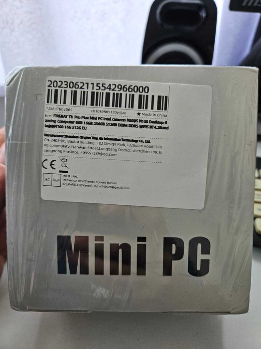 Firebat T8 Pro Plus N100, 8/256GB, mini komputer, zafoliowany