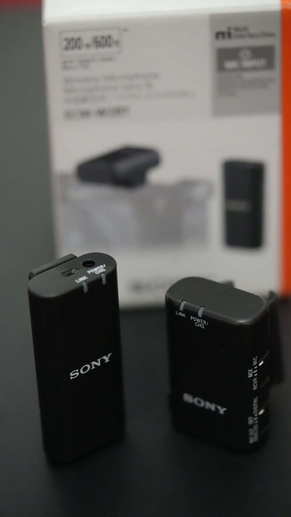 Microfone Sony ECM-W2BT