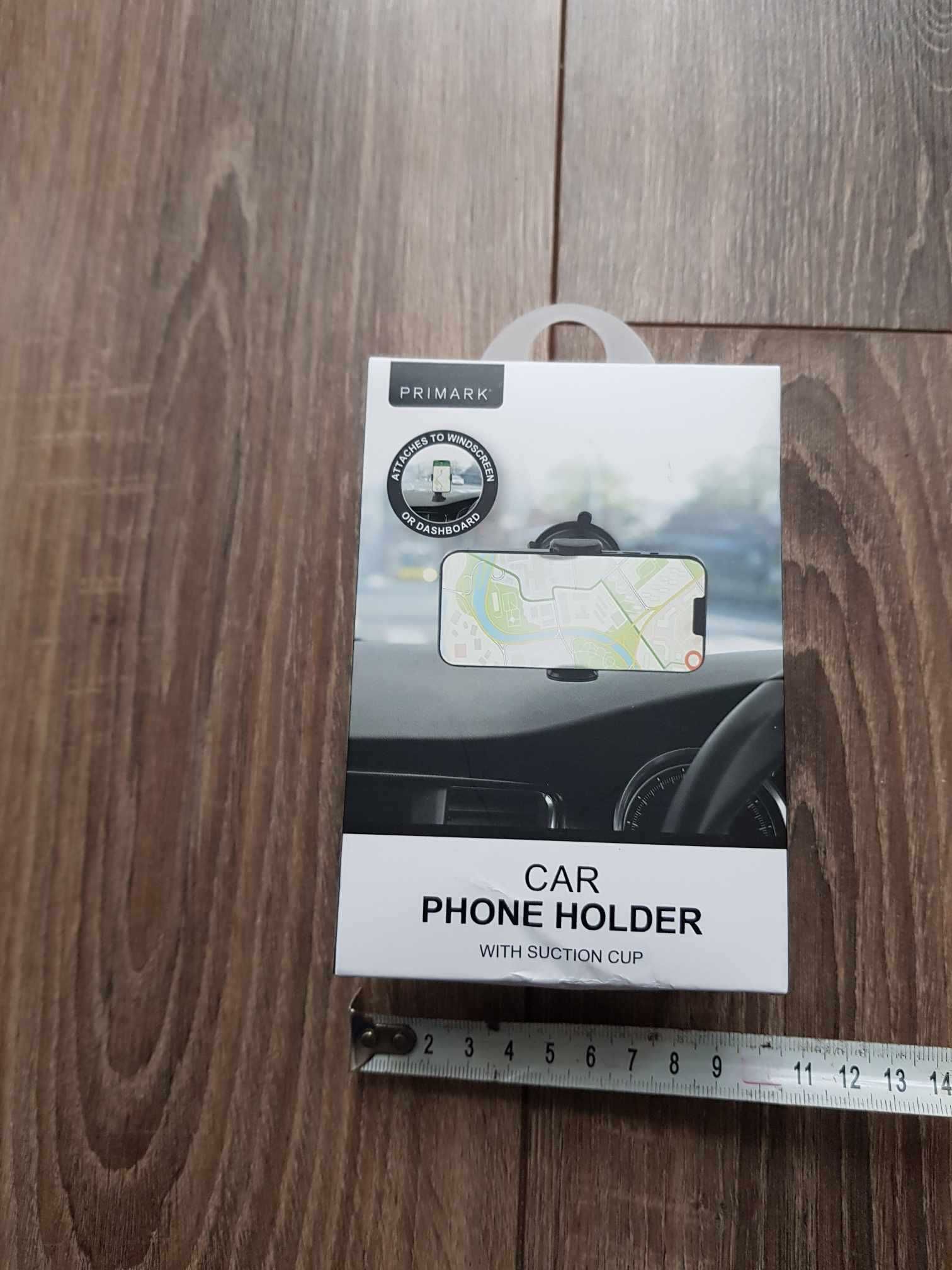 Uchwyt samochodowy na telefon z przyssawką Primark samochodu